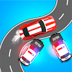 Police Car Chase ZigZag Escape 3D Driving Game